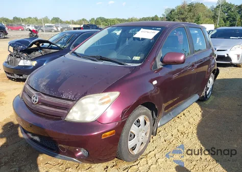 2005 Scion Xa из США, поврежденный, VIN JTKKT624550092998